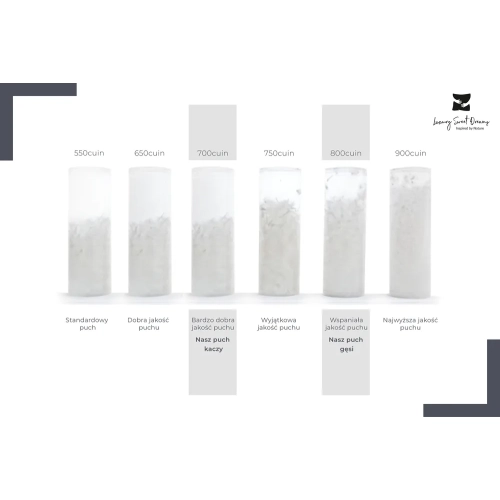 Kołdra puchowa Dream całoroczna Luxury Sweet Dreams